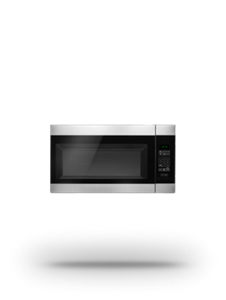 An Amana® microwave.